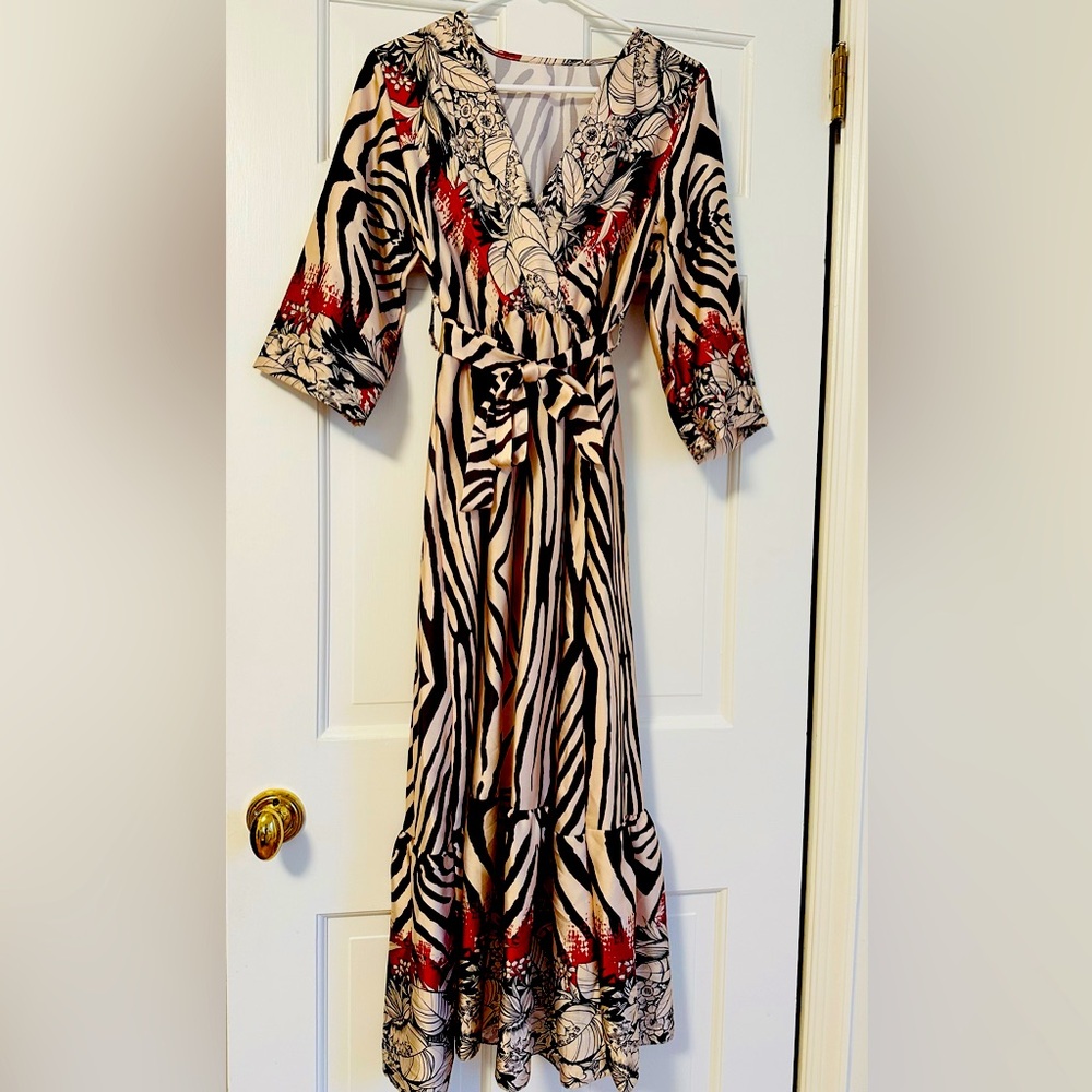 Italian Casual Maxi Dress